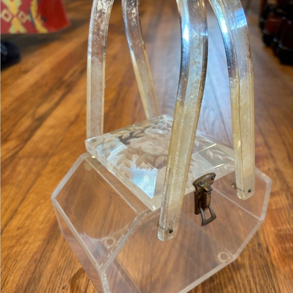 Vintage 1950s Lucite Handbag - Picture 2 of 5